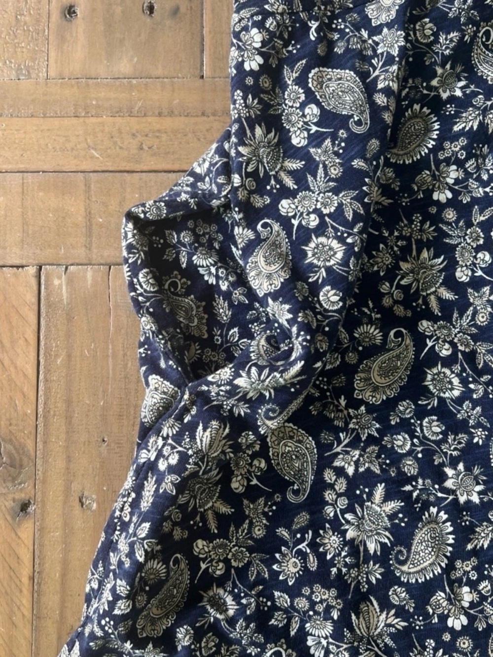 Boden Effie Dress Women’s 14 Blue Paisley Floral Collared Preppy Mini Casual - Picture 5 of 12